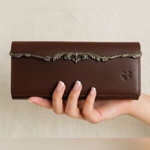 Patricia Nash Heritage Loxley Brown Wallet